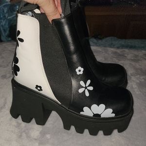 Dolls Kill Platform Ankle Boots